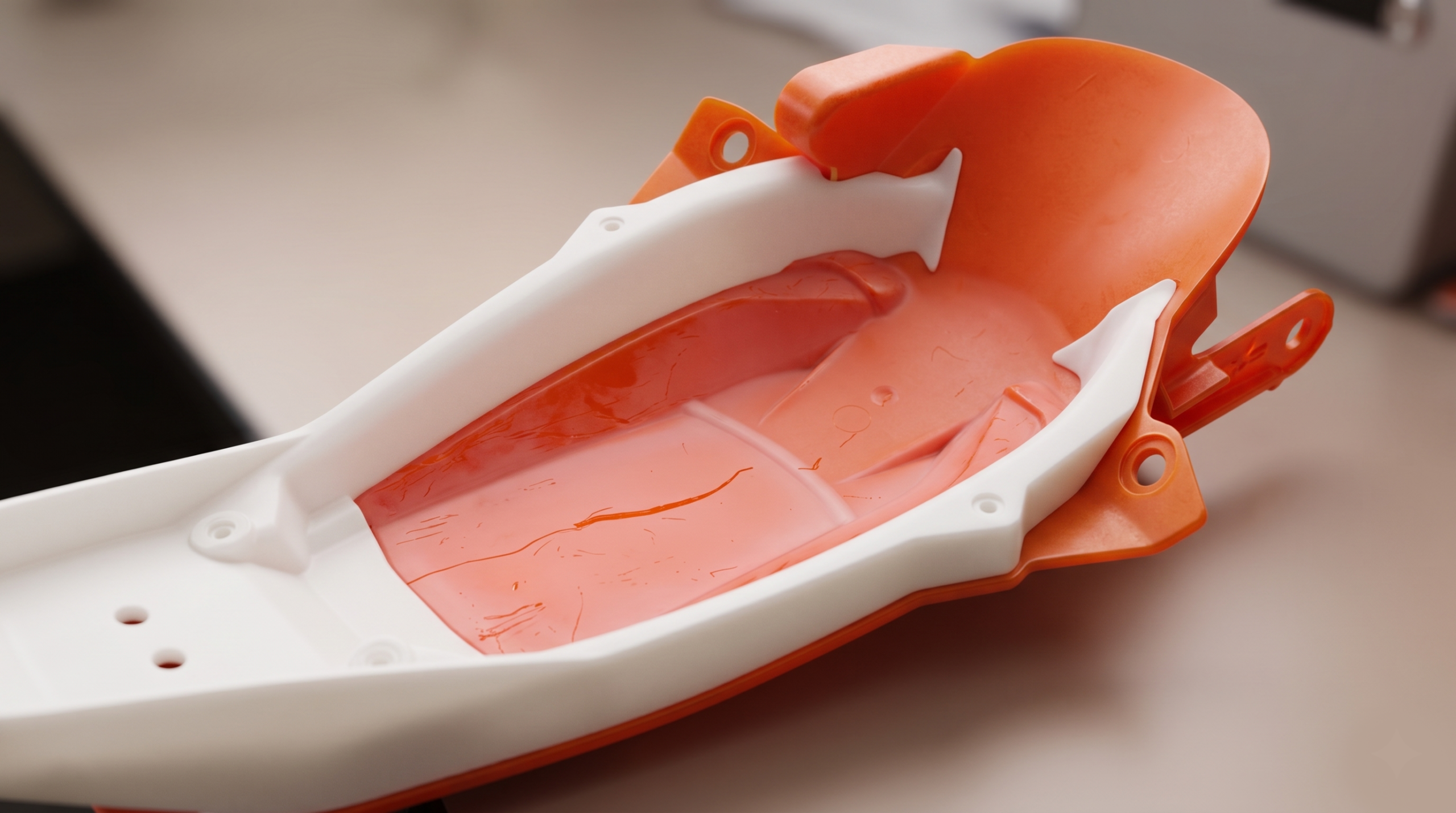 Custom Motorcycle Fender Process